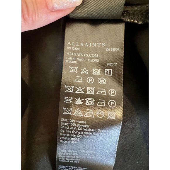 All Saints Multicolor Kimono Jacket - Picture 8 of 10